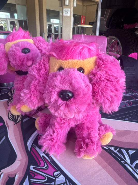 Zoe the Pink dog