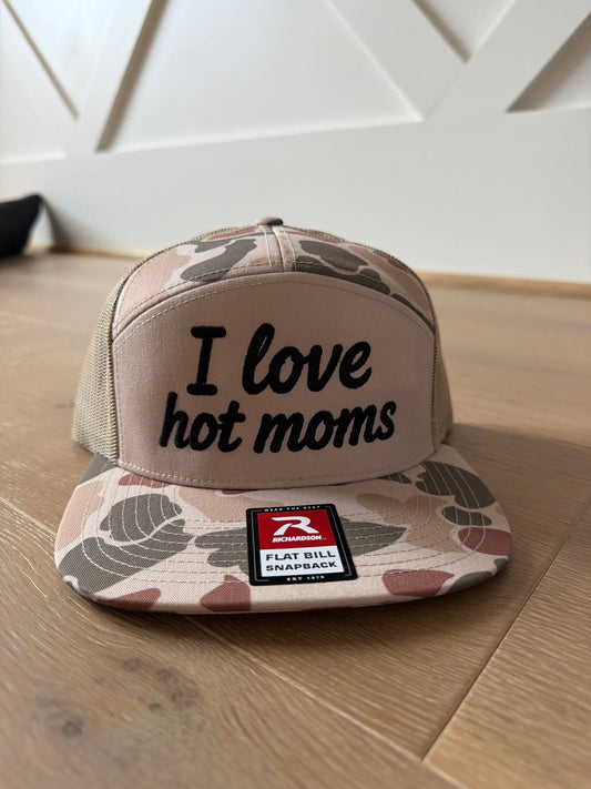 Brown camo hat