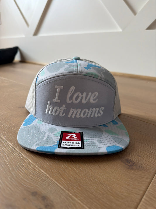 Blue Camo Hat